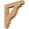Ekena Millwork Funston Arts & Crafts Smooth Bracket, Western Red Cedar, 3 1/2"W x 24"D x 24"H BKT04X24X24FST03SWR - alternate 1